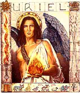 drawing of Uriel by Esther M. Smith